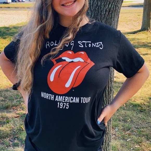 Men's Universal The Rolling Stones Graphic T-Shirt - Black L - Picture 4 of 7